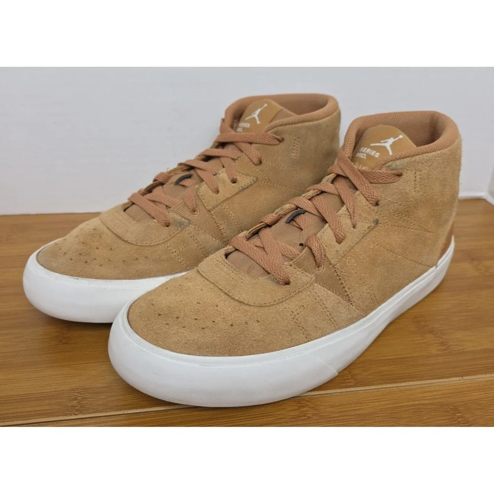 Jordan Series Mid DA8026-200 Flax/Sail/Sail Sneaker Shoes Mens Size 9.5